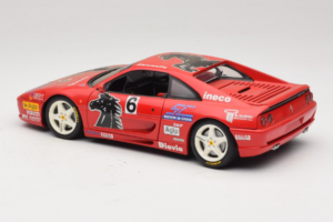 Ferrari F355 Berlinetta Diavia #6 Rouge UT Models 1:18 180074020-P3 Métal Moulé — image 7 sur 8