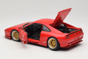 Ferrari F355 Berlinetta Rouge Avec Jantes Or Personnalisées UT Models 1:18 180074020-P5 Métal Moulé — image 5 sur 8