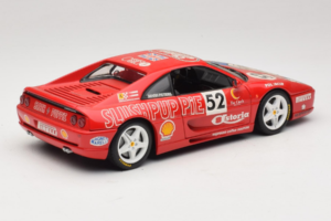 Ferrari F355 Berlinetta Slushuppie #52 M. Peters Rouge UT Models 1:18 180074020-P4 Métal Moulé — image 3 sur 8