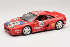 Ferrari F355 Berlinetta Slushuppie #52 M. Peters Rouge UT Models 1:18 180074020-P4 Métal Moulé