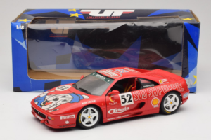 Ferrari F355 Berlinetta Slushuppie #52 M. Peters Rouge UT Models 1:18 180074020-P4 Métal Moulé — image 8 sur 8