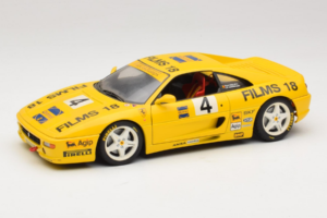 Ferrari F355 Coupé Films 18 #4 Reoloffs / Ansembourg Jaune UT Models 1:18 180074021-Y1 Métal Moulé
