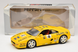 Ferrari F355 Coupé Films 18 #4 Reoloffs / Ansembourg Jaune UT Models 1:18 180074021-Y1 Métal Moulé — image 8 sur 8