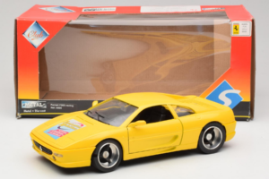 Ferrari F355 Racing Jaune Faszination Modelbau Édition Limitée Solido 1:18 9009 Métal Moulé — image 7 sur 7