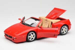Ferrari F355 Spider Rouge Hot Wheels 1:18 25733 Métal Moulé — image 2 sur 8