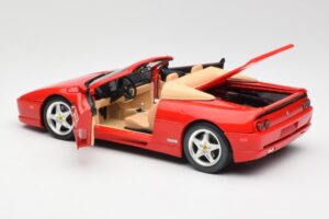 Ferrari F355 Spider Rouge Hot Wheels 1:18 25733 Métal Moulé — image 5 sur 8