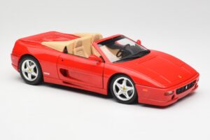 Ferrari F355 Spider Rouge Hot Wheels 1:18 25733 Métal Moulé — image 6 sur 8