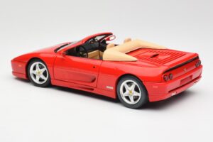 Ferrari F355 Spider Rouge Hot Wheels 1:18 25733 Métal Moulé — image 7 sur 8