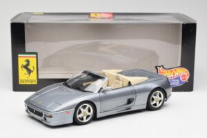 Ferrari F355 Spider Argent Hot Wheels 1:18 23907-M1 Métal Moulé — image 8 sur 8