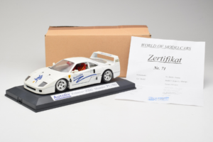 Ferrari F40 Autoliv Blanc Édition Limitée 150 pcs Exclusive Cars 1:18 EC001 Métal Moulé — image 9 sur 9