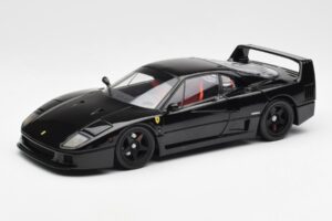 Ferrari F40 Noir Kyosho 1:18 08416BK Métal Moulé