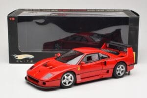 Ferrari F40 Competizione Test Version Rouge Hot Wheels 1:18 P9922 Métal Moulé — image 8 sur 8