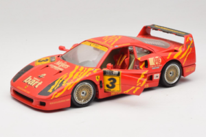 Ferrari F40 Evoluzione #3 Brummel Rouge 1987 Bburago 1:18 3022-P2 Métal Moulé — image 2 sur 8