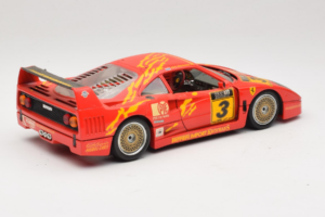 Ferrari F40 Evoluzione #3 Brummel Rouge 1987 Bburago 1:18 3022-P2 Métal Moulé — image 3 sur 8