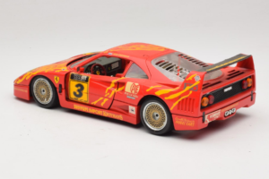 Ferrari F40 Evoluzione #3 Brummel Rouge 1987 Bburago 1:18 3022-P2 Métal Moulé — image 7 sur 8