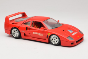 Ferrari F40 Evoluzione Rouge Master Line Bburago 1:18 3042-M1 Métal Moulé — image 6 sur 8
