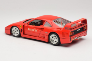 Ferrari F40 Evoluzione Rouge Master Line Bburago 1:18 3042-M1 Métal Moulé — image 7 sur 8