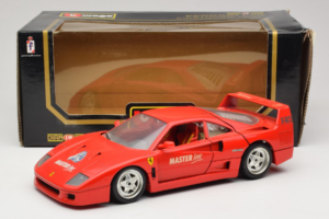 Ferrari F40 Evoluzione Rouge Master Line Bburago 1:18 3042-M1 Métal Moulé — image 8 sur 8