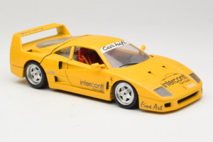 Ferrari F40 Interconti Car HiFi Jaune Bburago 1:18 3032-I1 Métal Moulé — image 6 sur 8