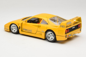 Ferrari F40 Interconti Car HiFi Jaune Bburago 1:18 3032-I1 Métal Moulé — image 7 sur 8