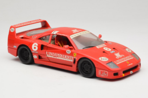 Ferrari F40 #6 V. Colombo L'Indipendente Rouge 1987 Bburago 1:18 3032-L1 Métal Moulé — image 6 sur 8