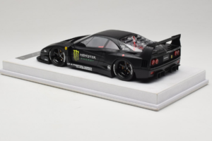 Ferrari F40 LB Works Monster Energy Matt Black BBA 1:18 REMC026 Résine — image 5 sur 7