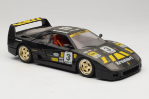 Ferrari F40 Magneti Marelli #3 Noir Bburago 1:18 3022-B1 Métal Moulé — image 6 sur 8