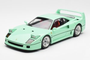Ferrari F40 Vert Menthe Kyosho 1:18 08416MG Métal Moulé — image 3 sur 10