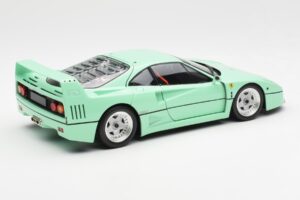 Ferrari F40 Vert Menthe Kyosho 1:18 08416MG Métal Moulé — image 4 sur 10