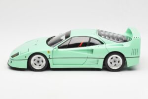 Ferrari F40 Vert Menthe Kyosho 1:18 08416MG Métal Moulé — image 6 sur 10