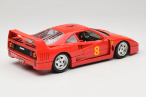 Ferrari F40 #8 Bevro International Rouge 1987 Bburago 1:18 3332-P3 Métal Moulé — image 3 sur 8
