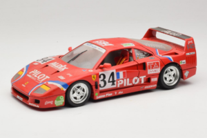Ferrari F40 LM Pilot #34 Ferte / Thavenin / Palau 24 Hours of Le Mans 1995 Rouge Bburago 1:18 3032-P3 Métal Moulé