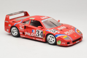 Ferrari F40 LM Pilot #34 Ferte / Thavenin / Palau 24 Hours of Le Mans 1995 Rouge Bburago 1:18 3032-P3 Métal Moulé — image 6 sur 8