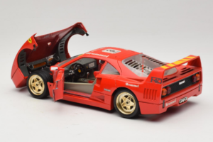 Ferrari F40 #3 Pirelli Rouge 1987 Bburago 1:18 3332-P4 Métal Moulé — image 5 sur 8