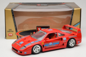 Ferrari F40 PPG Auto Refinish Rouge Bburago 1:18 3332-P1 Métal Moulé — image 8 sur 8