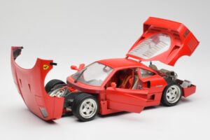 Ferrari F40 Rouge Bburago 1:18 3032 Métal Moulé — image 2 sur 8