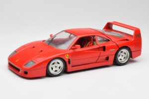 Ferrari F40 Rouge Bburago 1:18 3032 Métal Moulé