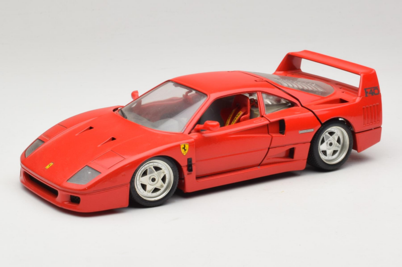 Ferrari F40 Rouge Diamond Edition Bburago 1:18 3022-P1 Métal Moulé
