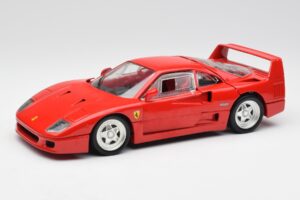 Ferrari F40 Rouge Hot Wheels 1:18 23911 Métal Moulé