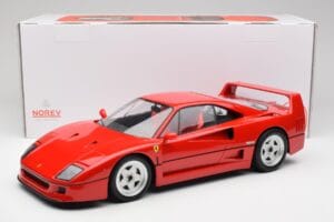 Ferrari F40 Rouge Norev 1:12 127900 Métal Moulé — image 6 sur 6
