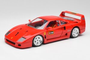 Ferrari F40 Rouge Bburago 1:18 3332 Métal Moulé