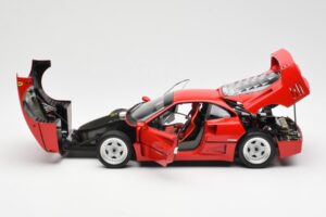 Ferrari F40 Rouge Kyosho 1:18 08416R2 Métal Moulé — image 5 sur 10