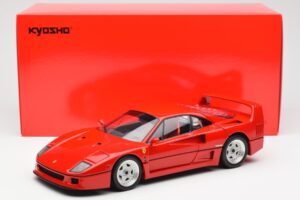 Ferrari F40 Rouge Kyosho 1:18 08416R2 Métal Moulé — image 10 sur 10