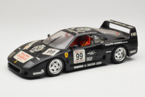 Ferrari F40 Seco #99 Lesseps / Charriol / Balandras Noir Bburago 1:18 3032-B3 Métal Moulé