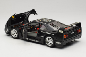 Ferrari F40 Seco #99 Lesseps / Charriol / Balandras Noir Bburago 1:18 3032-B3 Métal Moulé — image 5 sur 8