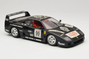 Ferrari F40 Seco #99 Lesseps / Charriol / Balandras Noir Bburago 1:18 3032-B3 Métal Moulé — image 6 sur 8
