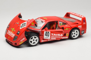 Ferrari F40 #40 T. Ohta / A. Reid Taisan Rouge 1987 Bburago 1:18 3022-T1 Métal Moulé — image 2 sur 8