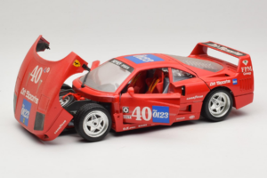 Ferrari F40 #40 the0123 Rouge 1987 Bburago 1:18 3332-P5 Métal Moulé — image 2 sur 8