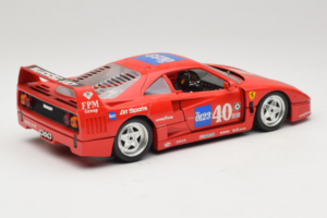 Ferrari F40 #40 the0123 Rouge 1987 Bburago 1:18 3332-P5 Métal Moulé — image 3 sur 8
