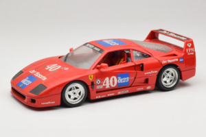 Ferrari F40 #40 the0123 Rouge 1987 Bburago 1:18 3332-P5 Métal Moulé